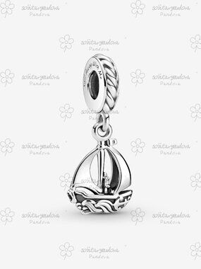Pandora Sail Boat Dangle Charm